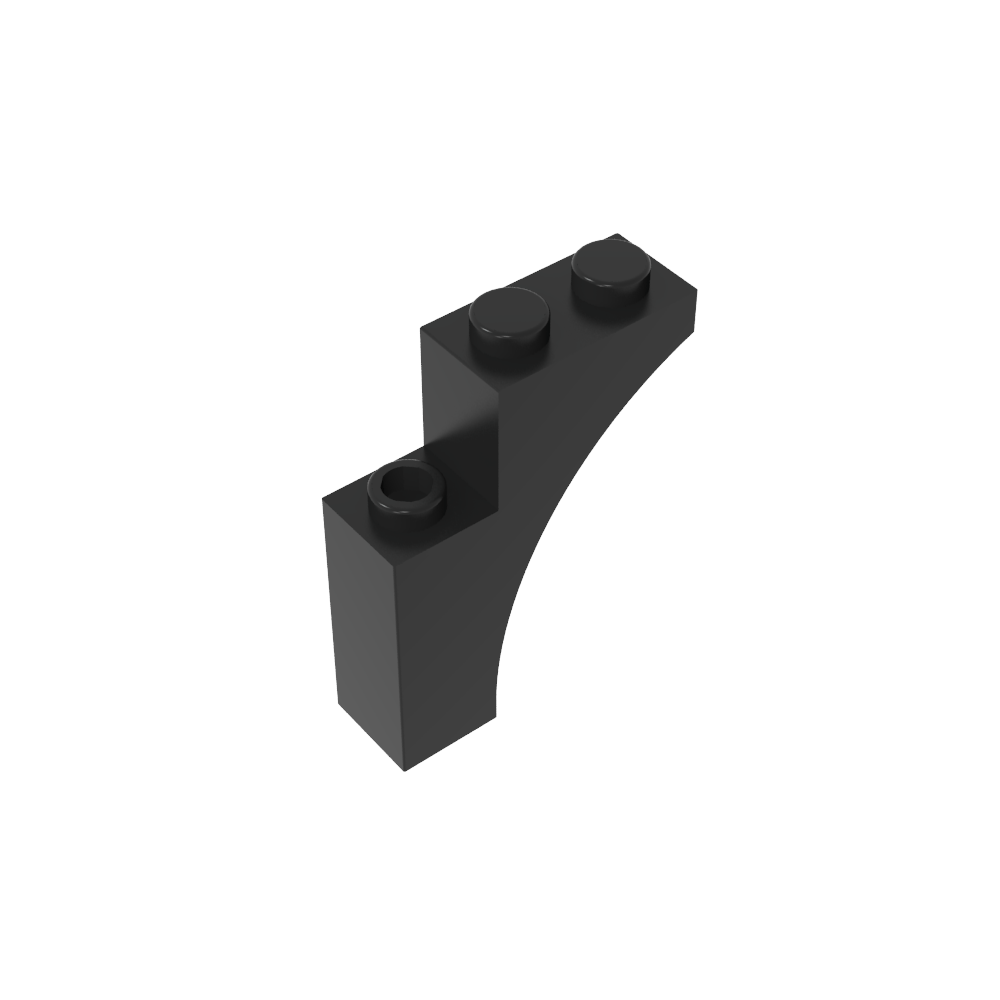 Brick Arch 1 x 3 x 3 [Gothic]-MyGobricks