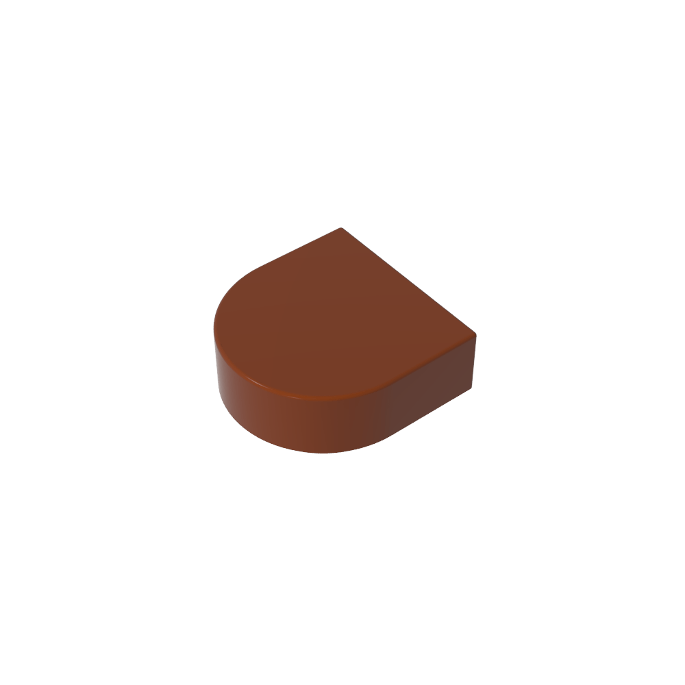 Tile 1 x 1 Half Circle