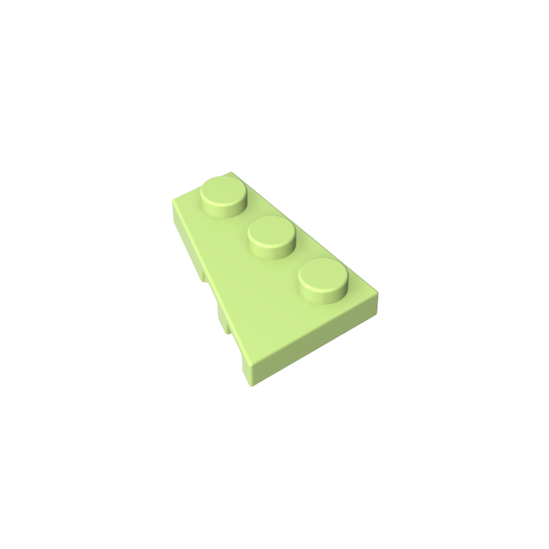2x3 wedge plate (left)