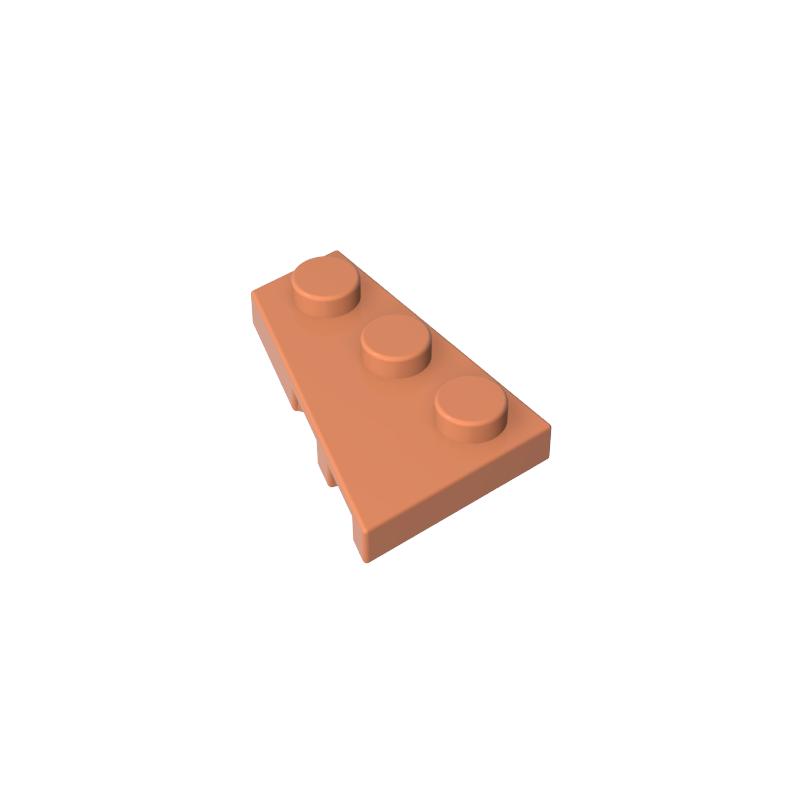 2x3 wedge plate (left)