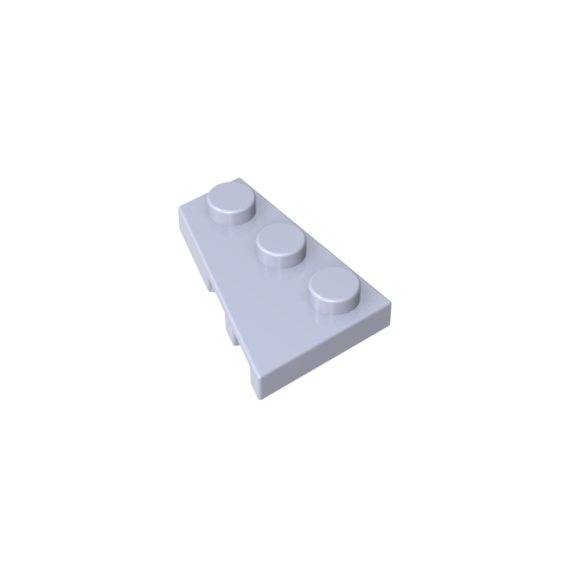2x3 wedge plate (left)