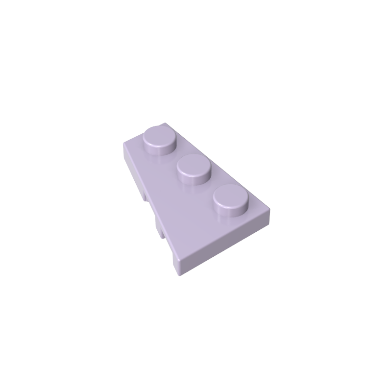 2x3 wedge plate (left)