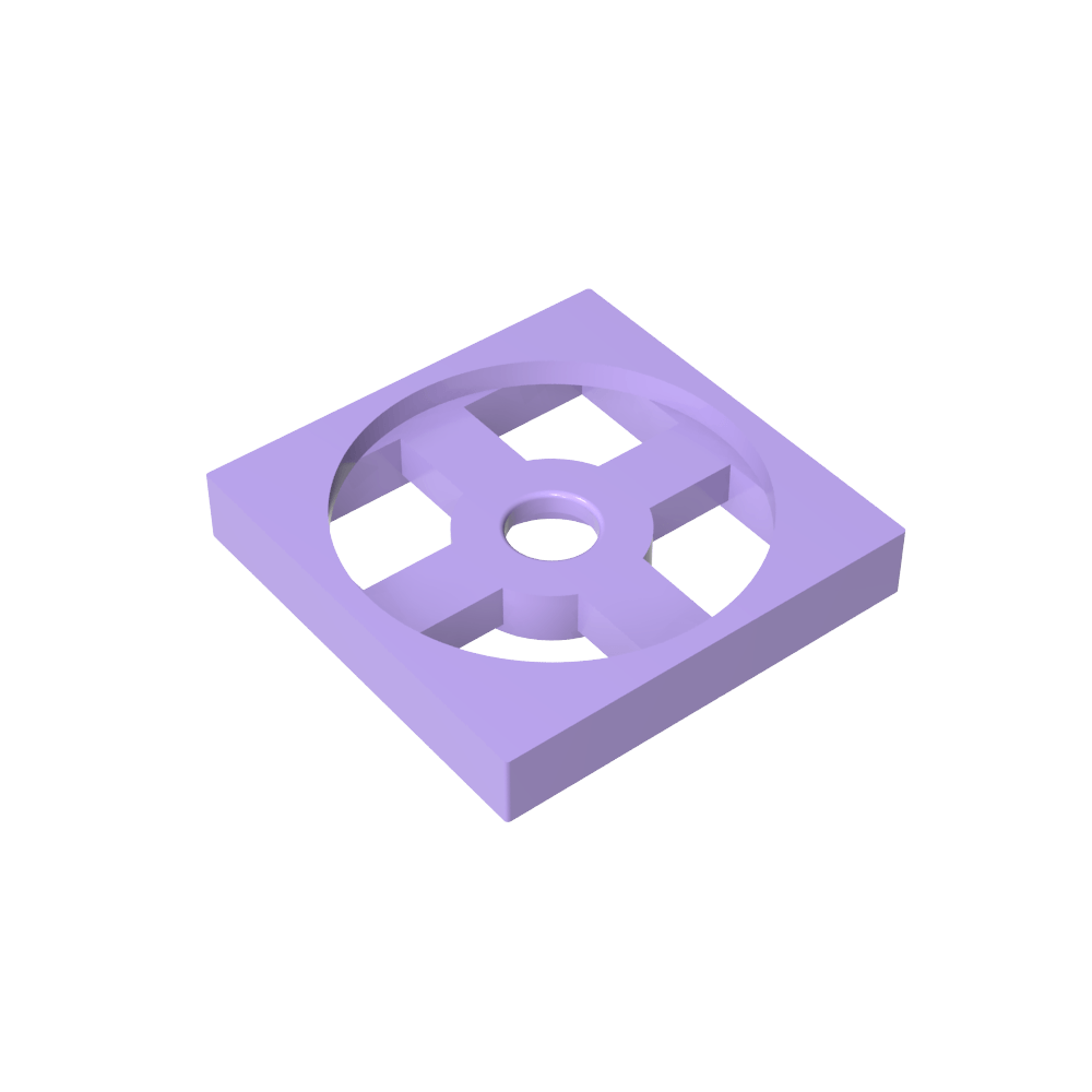 Turntable 2 x 2 Plate, Base-MyGobricks