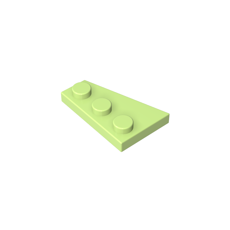 2x3 wedge plate (right)