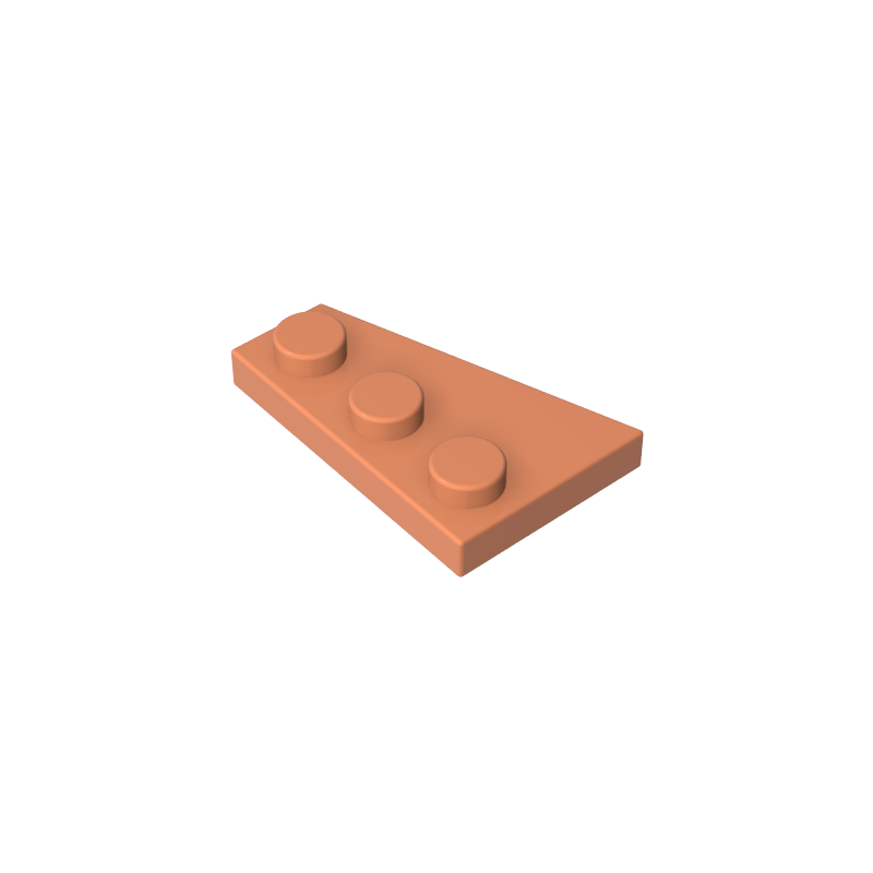 2x3 wedge plate (right)