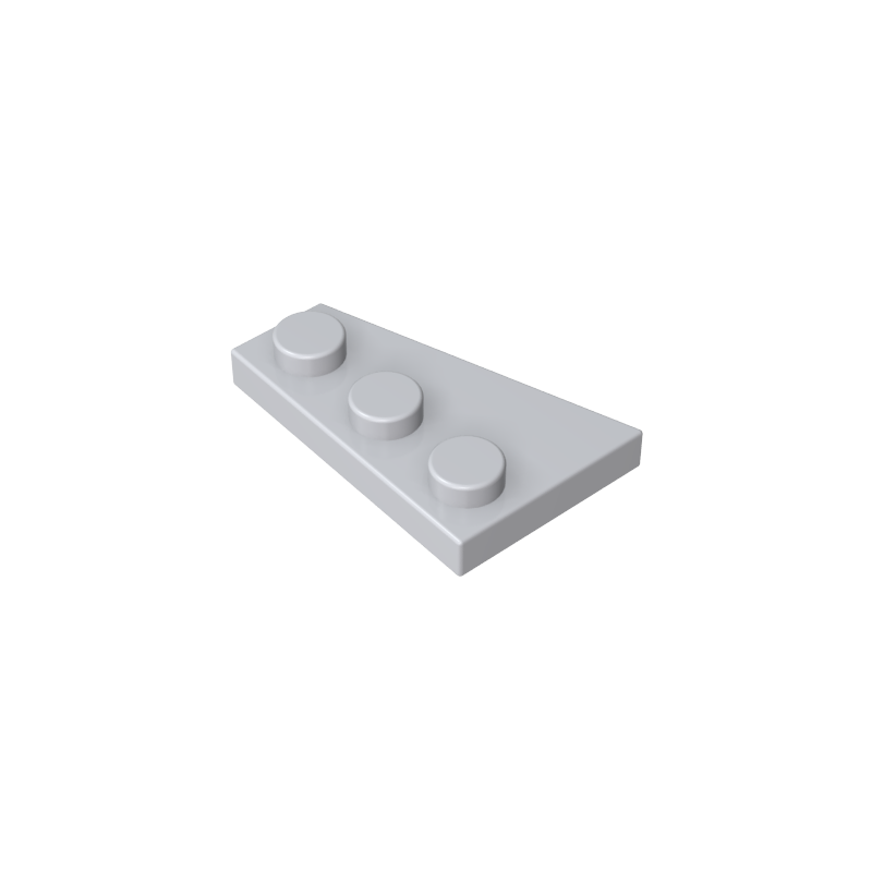 2x3 wedge plate (right)