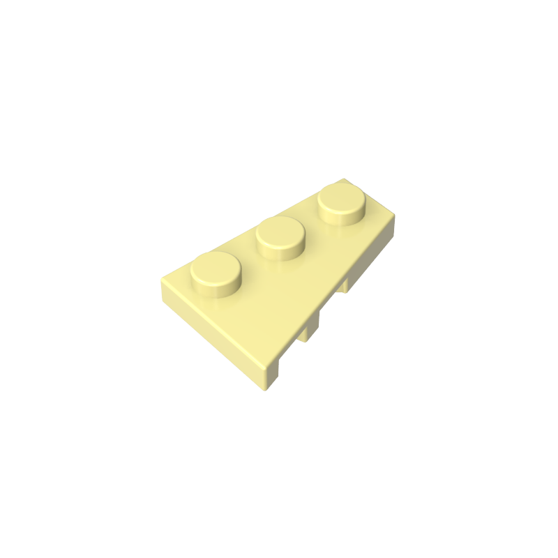 2x3 Wedge Plate (right)
