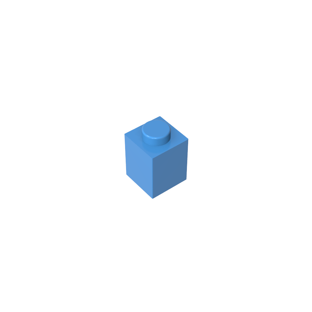 Brick 1 x 1-MyGobricks