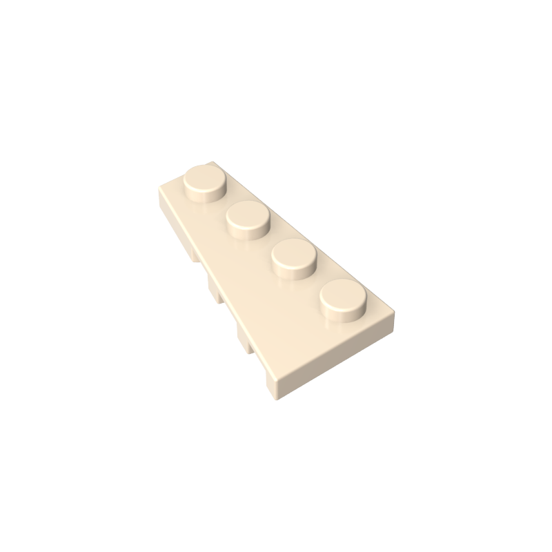 2x4 wedge plate (left)