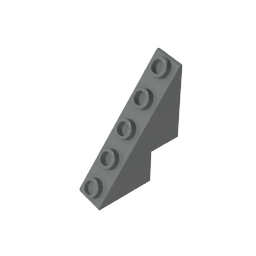Slope 53° 3 x 1 x 3 1/3 with Studs on Slope