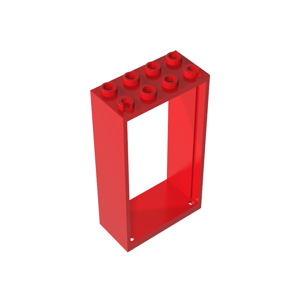 Door Frame 2 x 4 x 6-MyGobricks
