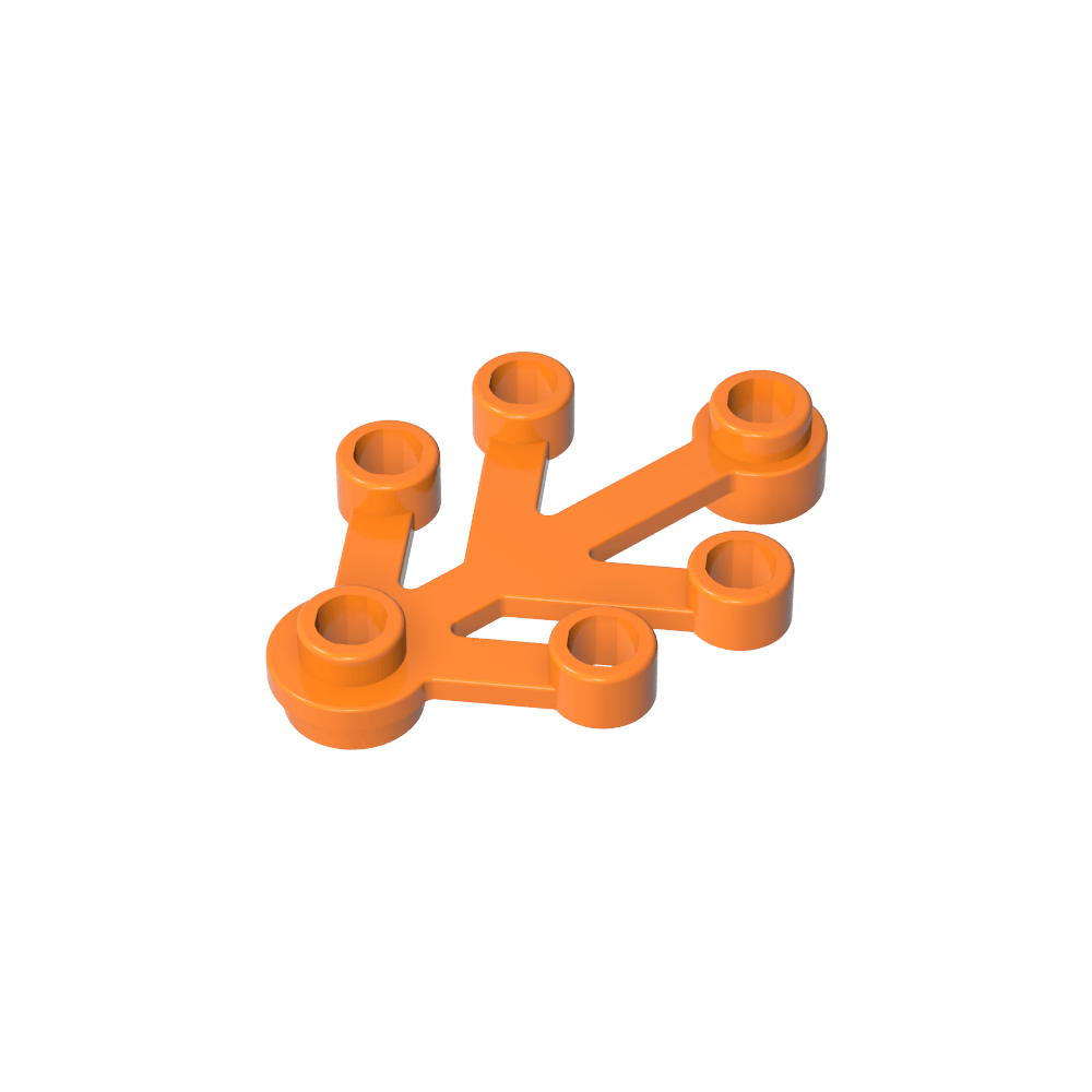 Plant, Leaves 4 x 3-MyGobricks