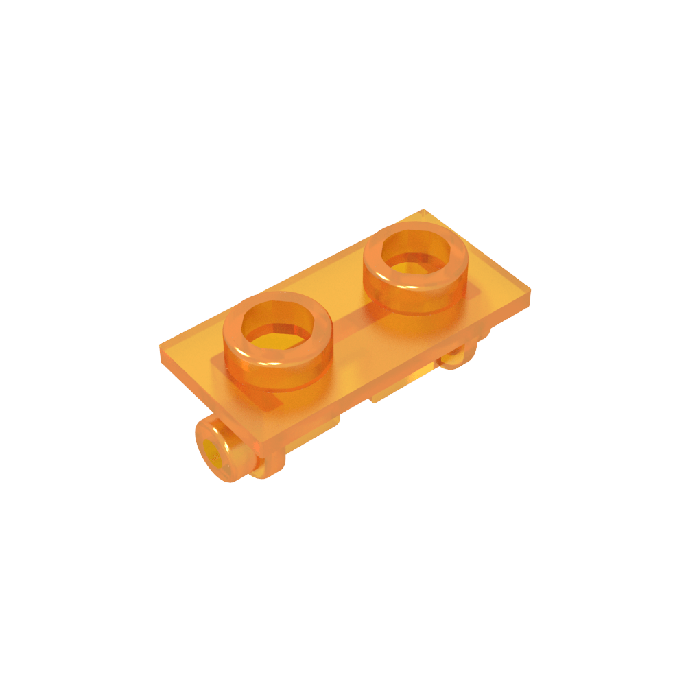 Hinge Brick 1 x 2 Top Plate Thin-MyGobricks