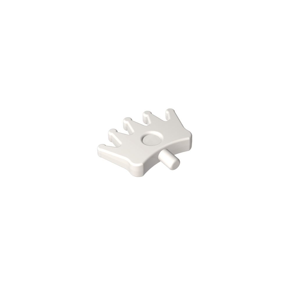 Headwear Accessory Crown / Tiara with 5 Points and Pin-MyGobricks