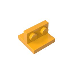 Bracket 2 x 2 with 1 x 2 Vertical Studs