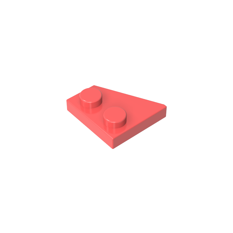 2x2 wedge plate (right)