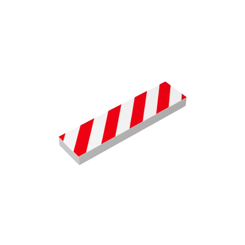 1x4 Glossy Panel Print Warning Sign