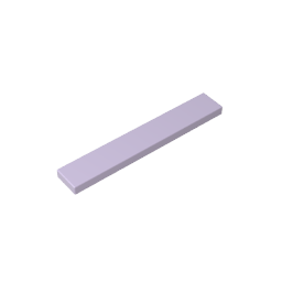 Tile 1 x 6 with Groove-MyGobricks