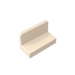 Panel 1 x 2 x 1 [Square Corners]