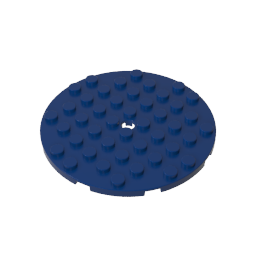 Plate 8 x 8 Round