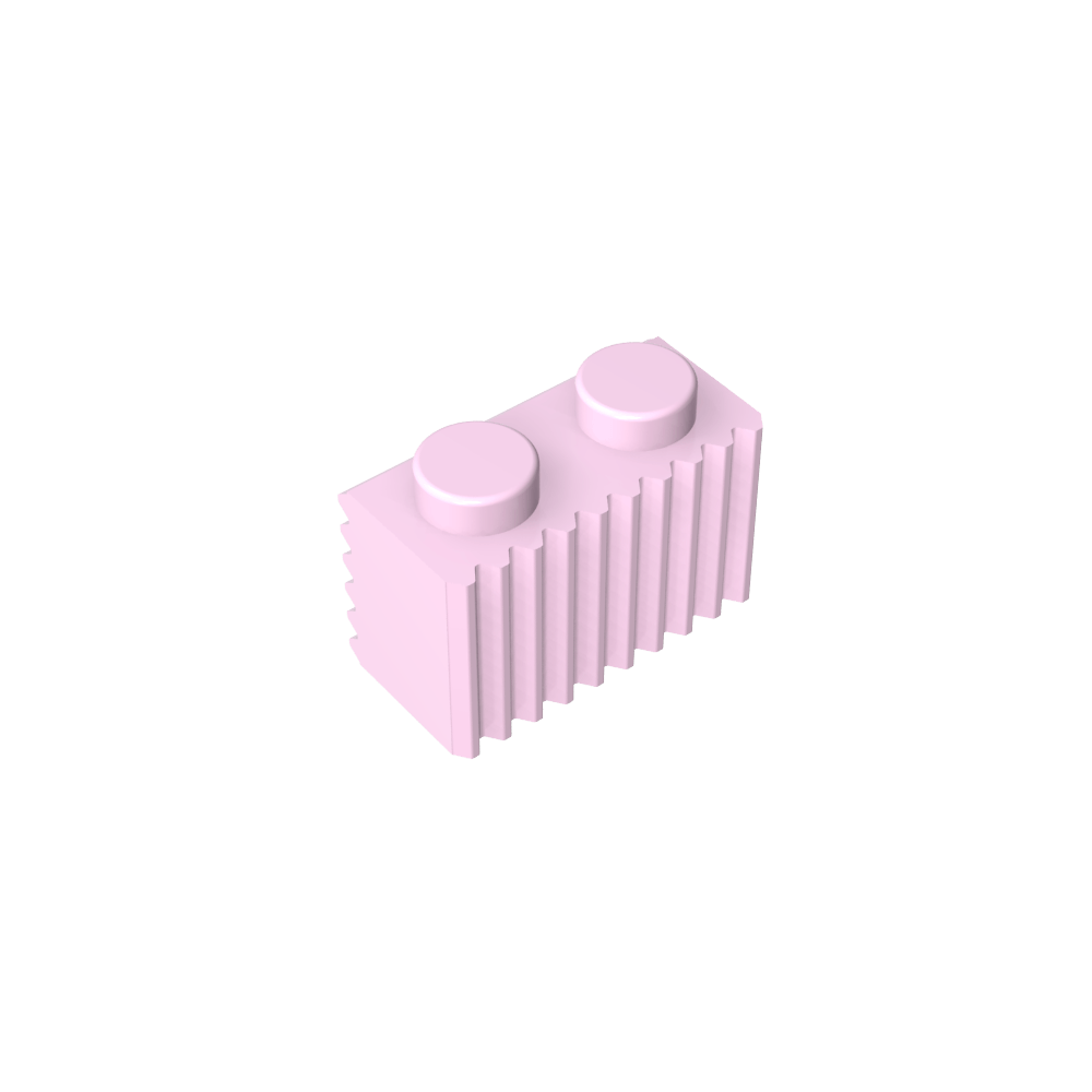 Brick Special 1 x 2 with Grill-MyGobricks