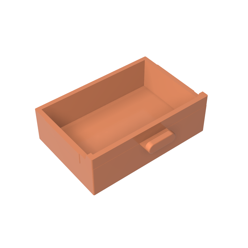 Cupboard 2 x 3 Drawer-MyGobricks