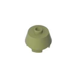 Brick Round 2 x 2 Truncated Cone