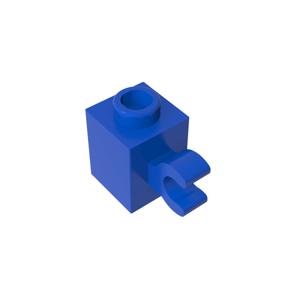 Brick Special 1 x 1 with Clip Horizontal-MyGobricks