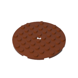 Plate 8 x 8 Round