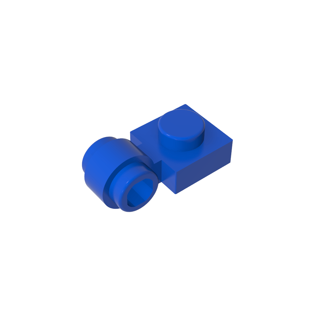 Plate Special 1 x 1 with Clip Light [Thick Ring]-MyGobricks