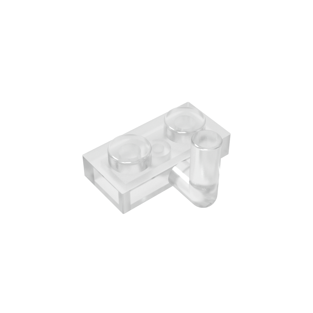 Plate Special 1 x 2 with Arm Up [Horizontal Arm 6mm]-MyGobricks