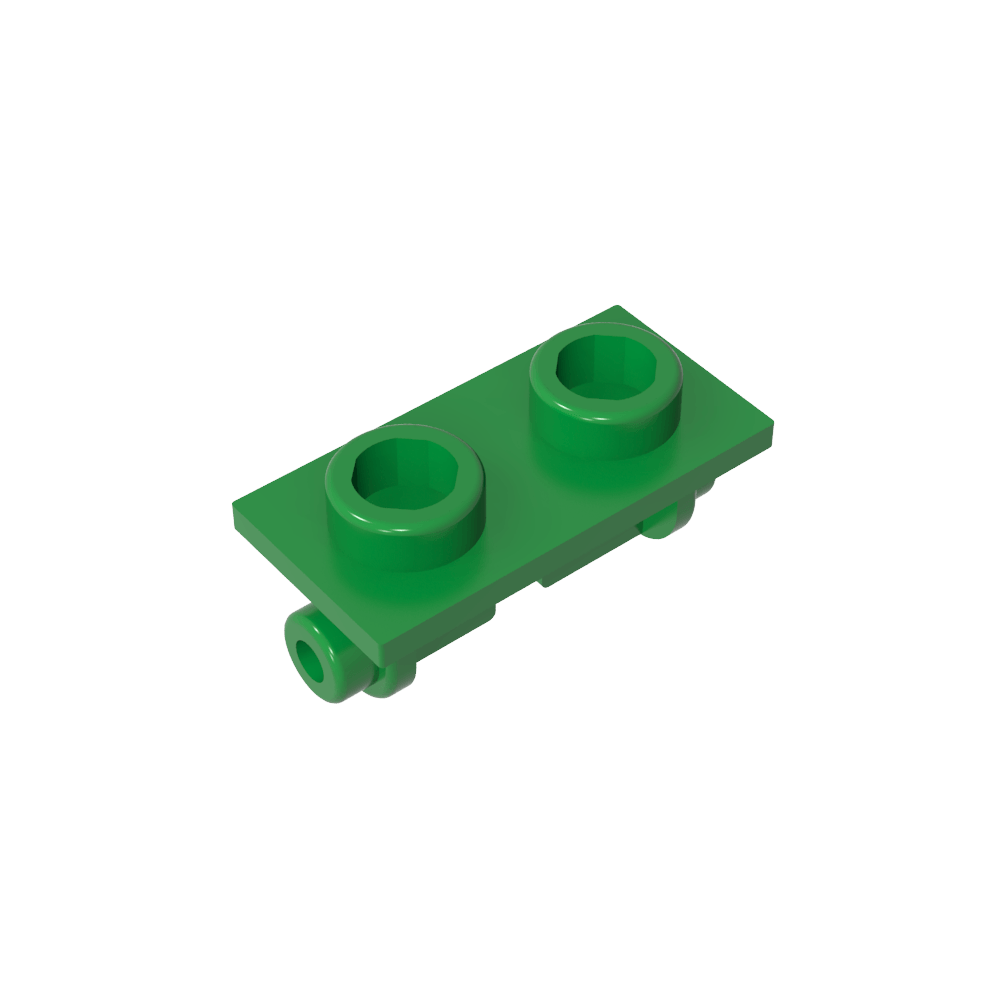 Hinge Brick 1 x 2 Top Plate Thin-MyGobricks