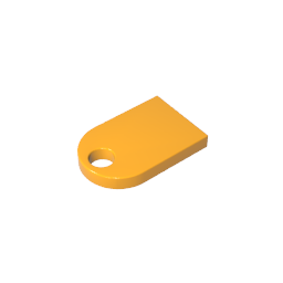 Tile Special 3 x 2 with Hole