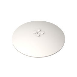 10x10 Round Disk