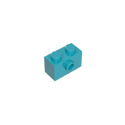 Brick Special 1 x 2 with 1 Center Stud on 1 Side