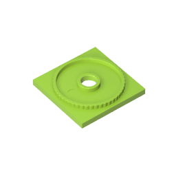 Turntable 4 x 4 Square Base, Locking