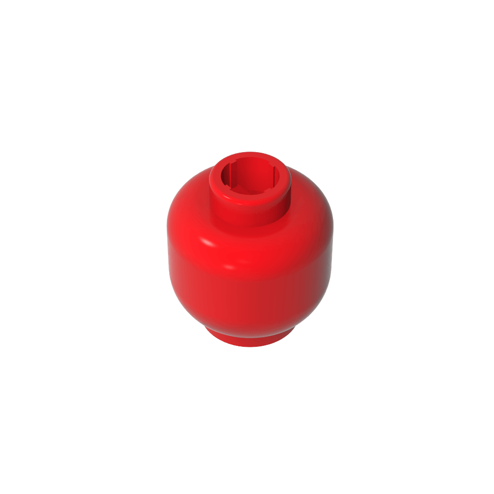 Minifig Head Plain [Blocked Open Stud]