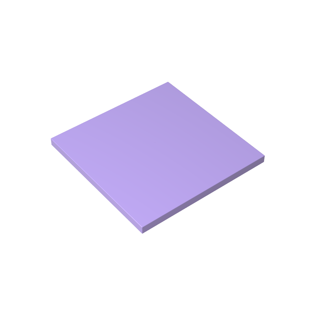 Tile 6 x 6 with Bottom Tubes