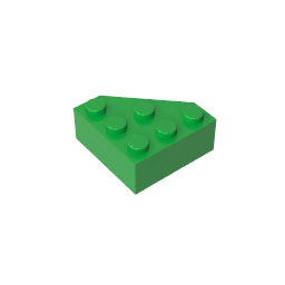 Wedge 3 x 3 Cut Corner