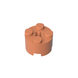 Brick Round 2 x 2 with Axle Hole