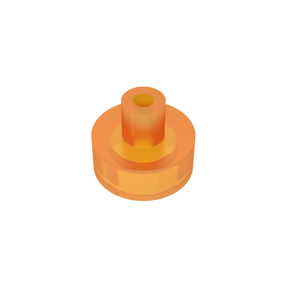 Tile Round 1 x 1 with Hollow Bar