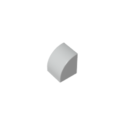 1x1x1 Cambered Bricks