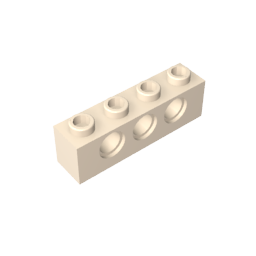 Technic Brick 1 x 4 [3 Holes]