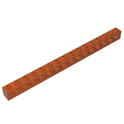 Technic Brick 1 x 16 [15 Holes]