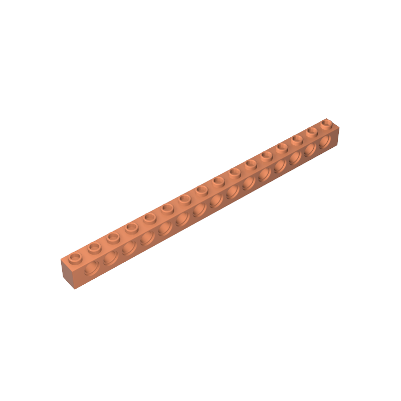 1x16 brick with 15 holes