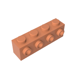 Brick Special 1 x 4 with 4 Studs on One Side