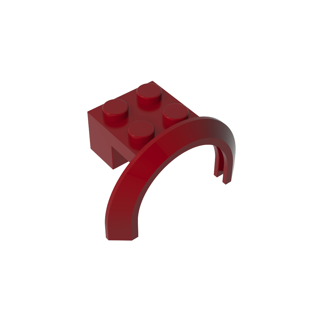 Wheel Arch, Mudguard 4 x 2 1/2 x 2-MyGobricks