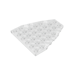 Boat Bow Plate 7 x 6 with Stud Notches-MyGobricks