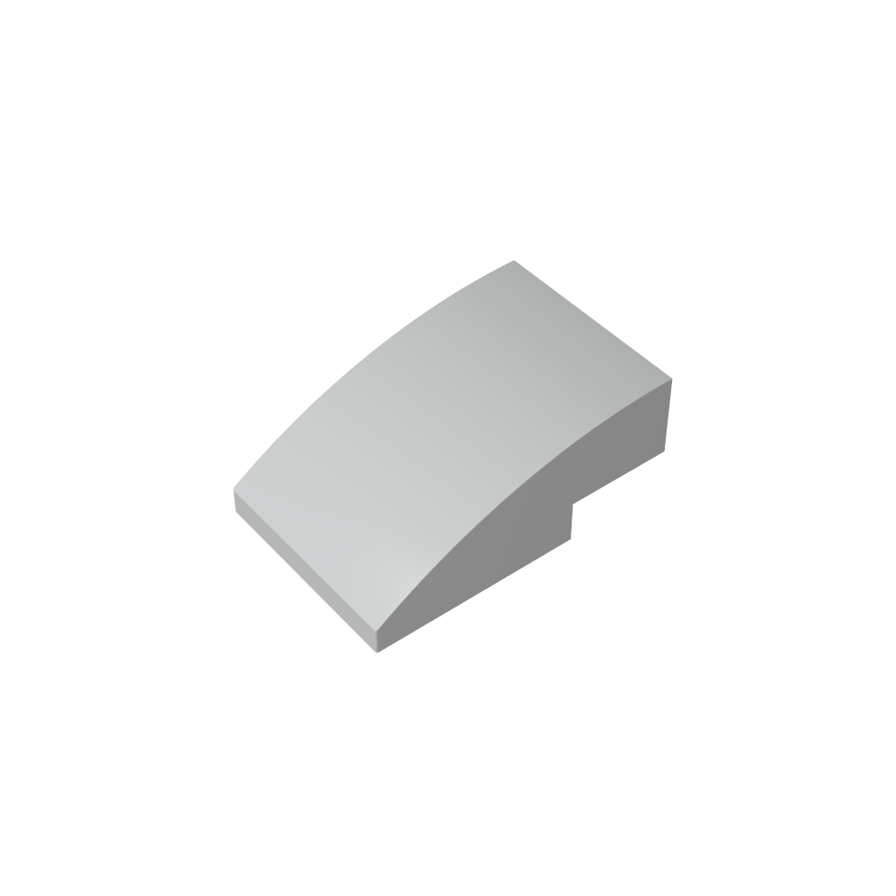 Slope Curved 3 x 2 No Studs-MyGobricks