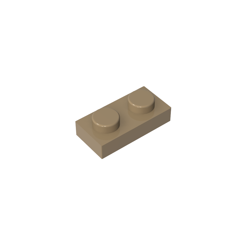 Plate 1 x 2-MyGobricks